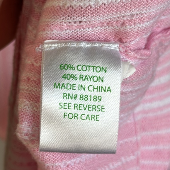 Lilly Pulitzer belted tank top Ribbed size Medium - Picture 8 of 8